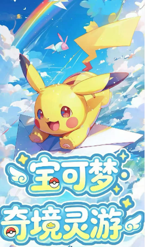 4.27 su he wen chuang Pokemon qi jing ling you Acrylic colored paper