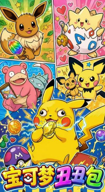 8.17 qi dian wen chuang Pokemon chou chou bao card 奇点文创 宝可梦 丑丑包卡牌
