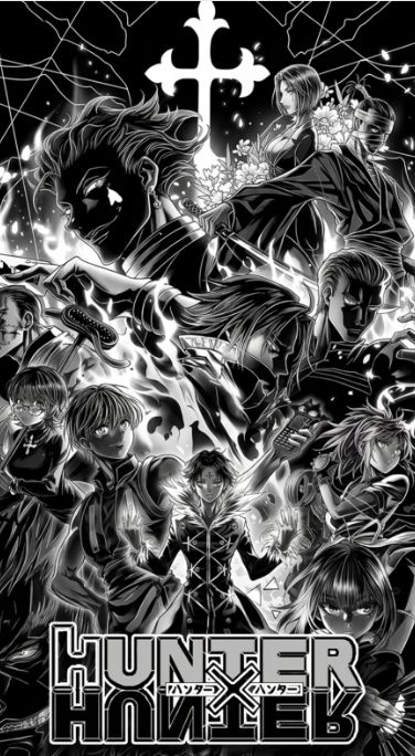 5.7 bai ye wen chuang Hunter×Hunter xian gao zhi hun coloured paper 白夜文创 全职猎人 线稿之魂 色纸