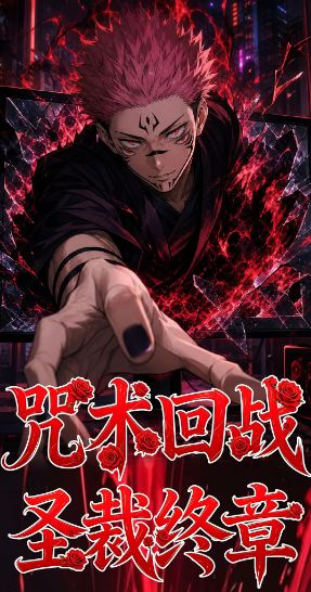 6.16 mei xiu wen chuang Jujutsu Kaisen sheng cai zhong zhang Acrylic colored paper 美秀文创 咒术回战 圣裁终章 全亚克力色纸