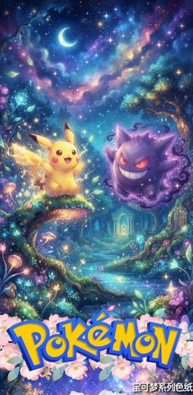 7.22 shi guang ji wen chuang Pokemon meng huan xing kong colored paper 拾光集文创 宝可梦 梦幻星空 色纸