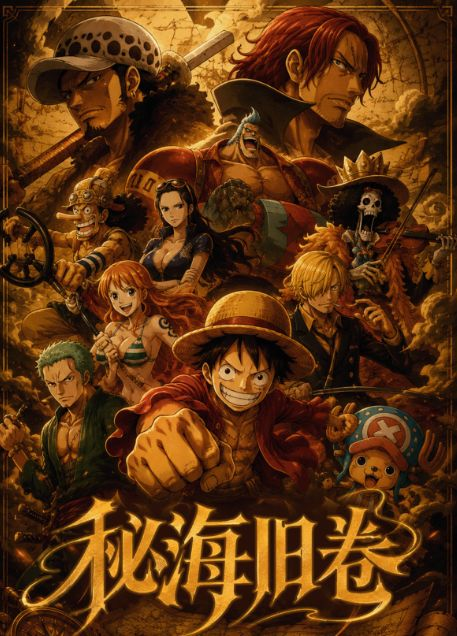 7.24 fu ka ying hua mi hai jiu juan One Piece Three-dimensional metal card 浮卡映画 秘海旧卷 海贼王 立体金属卡