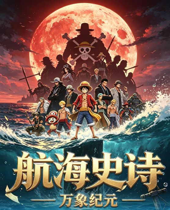 7.20 fu ka ying hua hang hai shi shi wan xiang ji yuan One Piece Micro-spray printmaking 浮卡映画 航海史诗 海贼王 万象纪元 微喷版画