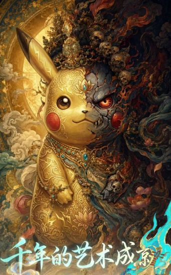 7.10 huo hu wen chuang Pokemon qian nian yi shu cheng jiu Acrylic colored paper 火狐文创 宝可梦 千年艺术成就 亚克力色纸