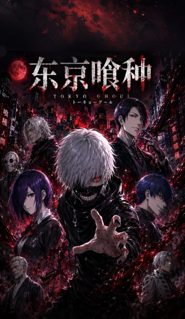 5.14 quan jin shu feng bao gong zuo shi Tokyo Ghoul Metal card enamel 全金属风暴工作室  东京喰种 金属卡珐琅