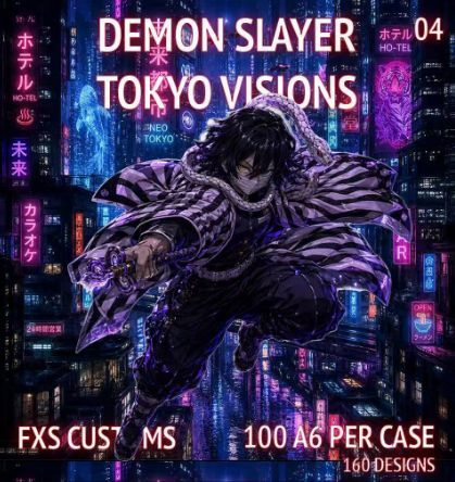 5.25 FxS wen chuang Demon Slayer acrylic a6 W01 FxS文创 鬼灭之刃 亚克力a6 第一弹