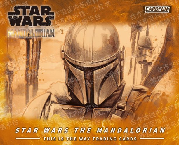 6.23 card fun star wars man da luo ren Collectible card 集卡社 星球大战：曼达洛人 收藏卡