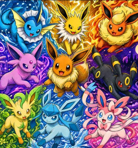 9.15 ka bi wen chuang Pokemon Porcelain white relief fridge magnet 卡比文创 宝可梦 瓷白浮雕冰箱贴