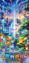 10.12 fu ka ying hua Pokemon ling shu qi yuan coloured paper 浮卡映画 宝可梦 灵数奇缘 色纸