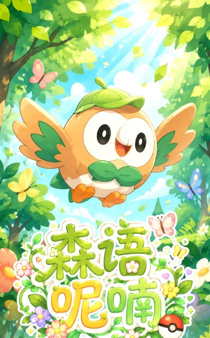 8.10 fu ka ying hua Pokemon sen yu ni nan Metal Card 浮卡映画 宝可梦 森语呢喃 金属卡