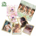 5.29 qi yue wen chuang shui pan si yu god Metal stamp bookmark 柒月文创 水畔私语 男神 金属邮票书签