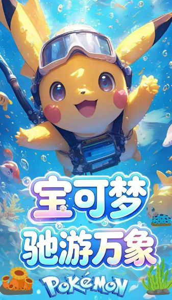 5.9 su he wen chuang Pokemon chi you wan xiang acrylic colored paper 苏和文创 宝可梦 驰游万象 全亚克力色纸