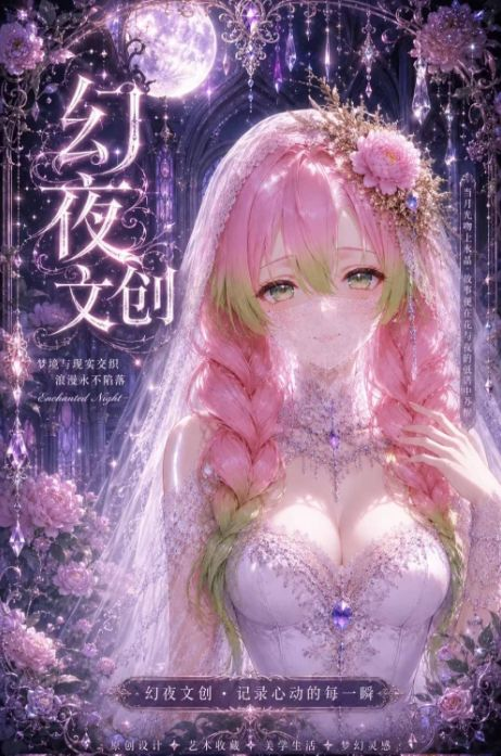 8.6 huan ye wen chuang Demon Slayer goddess A6 acrylic colored paper 幻夜文创 鬼灭之刃 全系列女神 A6亚克力色纸