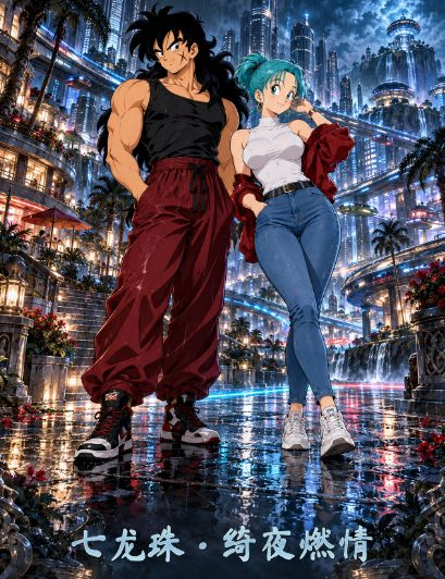 10.9 wai mao te gong Dragon Ball qi ye ran qing 外贸特供 七龙珠 绮夜燃情