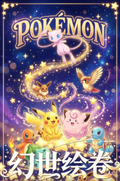 7.13 fu ka ying hua Pokemon huan shi hui juan tear card 浮卡映画 宝可梦 中卡撕撕乐