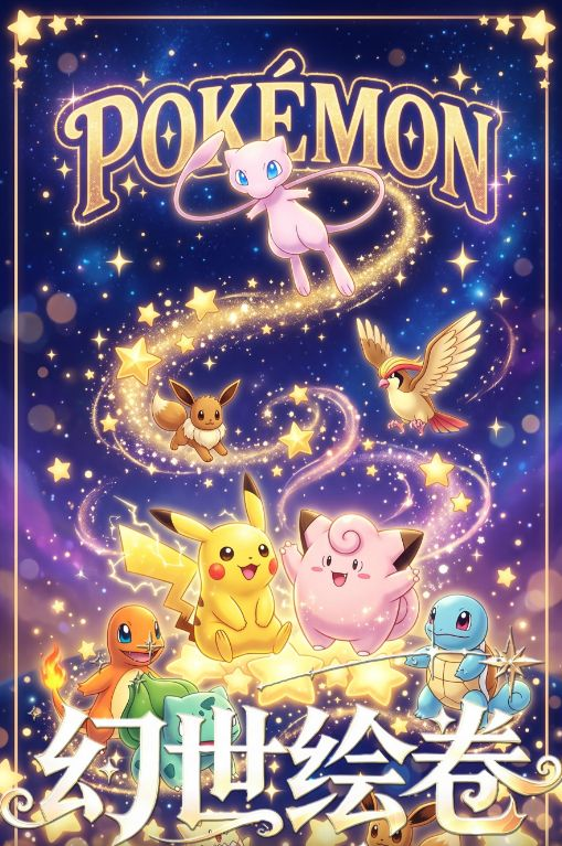7.13 fu ka ying hua Pokemon huan shi hui juan tear card 浮卡映画 宝可梦 中卡撕撕乐