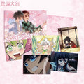 8.12 shan jian wen chuang hua jian huan ying Demon Slayer Grating double-sided art large card W01 山涧文创 花间幻影 鬼灭之刃 全光栅双面艺术大卡 第一弹