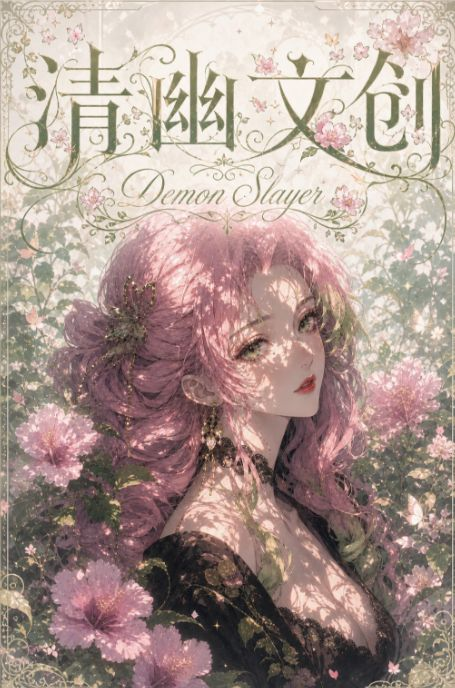 7.27 qing you wen chuang Demon Slayer Acrylic colored paper 清幽文创 鬼灭之刃 亚克力色纸