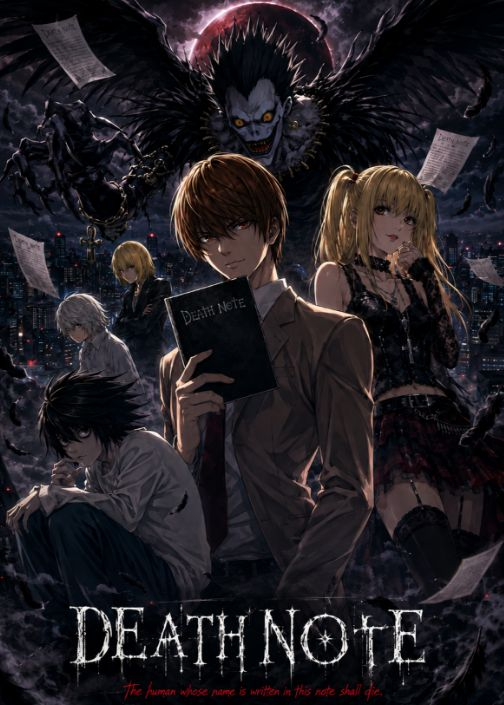 8.14 hei ye bi lu Death Note card brick 黑夜笔录 死亡笔记 一卡一砖