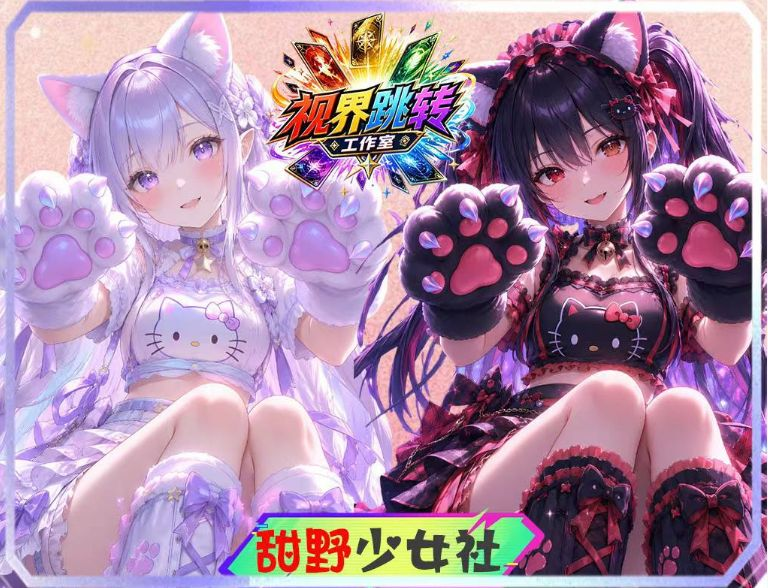 7.27 shi jie tiao zhuan gong zuo shi tian ye shao nv she A5 Silver paper goddess card 视界跳转工作室 甜野少女社 A5银纸妹卡