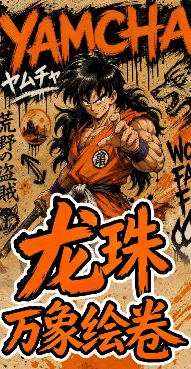 5.22 su he wen chuang Dragon Ball wan xiang hui juan Acrylic colored paper 苏和文创 龙珠 万象绘卷 全亚克力色纸
