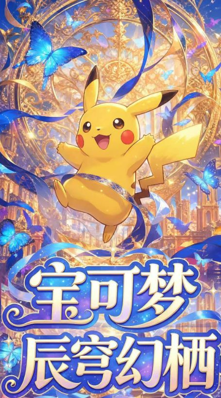 7.9 su he wen chuang Pokemon chen qiong huan qi Acrylic colored paper 苏和文创 宝可梦 辰穹幻栖 全亚克力色纸