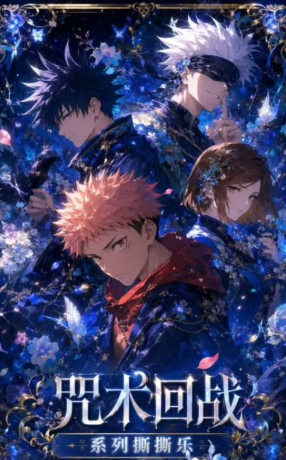 8.5 shang you wen chuang Jujutsu Kaisen sheng ye cang lan tear card 上游文创 咒术回战 盛夜沧澜 撕撕乐