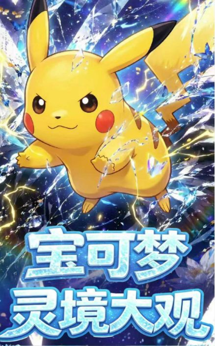 6.24 xiao yang wen chuang Pokemon ling jing da guan Acrylic colored paper 晓阳文创 宝可梦 灵境大观 全亚克力色纸