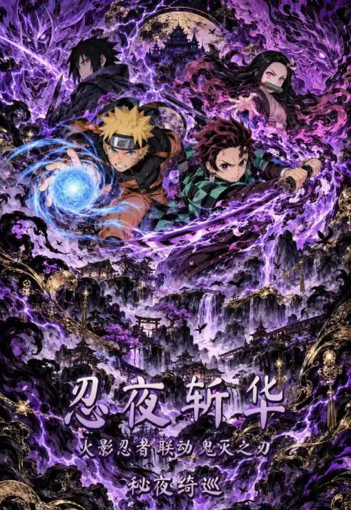 10.23 yun duo gong zuo shi ren ye zhan hua Naruto x Demon Slayer 云朵工作室 忍夜斩华 火影 × 鬼灭