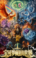 8.6 huo hu wen chuang Pokemon feng kuang de shi jie colored paper 火狐文创 宝可梦 疯狂的世界 色纸