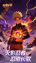 4.29 su he wen chuang Naruto ren dao chang ge Acrylic colored paper 苏和文创 火影忍者 忍道长歌 全亚克力色纸