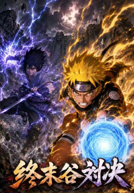 10.9 fu ka ying hua zhong mo gu dui jue Naruto Three-dimensional metal card 浮卡映画 终末谷对决 火影忍者 立体金属卡