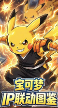 5.27 su he wen chuang Pokemon IP lian dong tu jian Acrylic colored paper 苏和文创 宝可梦 IP联动图鉴 全亚克力色纸