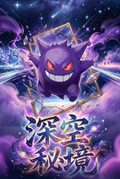 7.15 fu ka ying hua Pokemon shen kong mi jing Metal Card 浮卡映画 宝可梦 深空秘境 金属卡