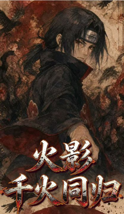 6.29 su he wen chuang Naruto qian huo tong gui Acrylic colored paper 苏和文创 火影 千火同归 全亚克力色纸