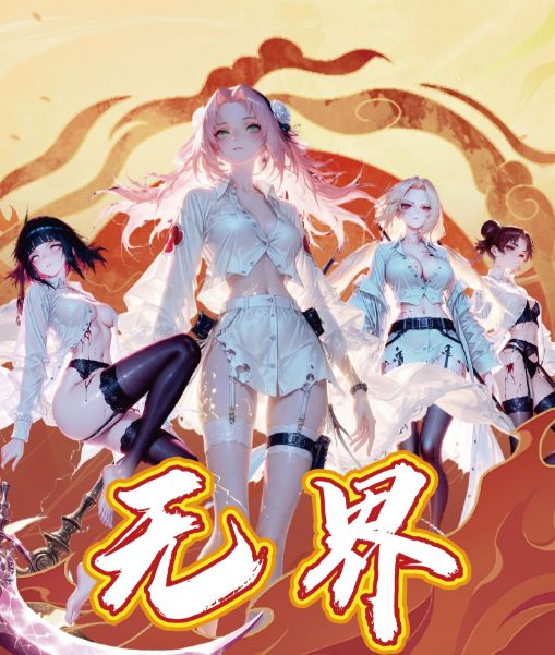 8.10 wu jie Naruto Acrylic A6-color paper W02 无界 火影忍者 全亚克力A6色纸 第二弹
