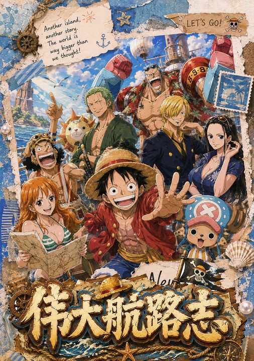 8.14 wei da hang lu zhi One Piece Metal Card 伟大航路志 海贼王 金属卡