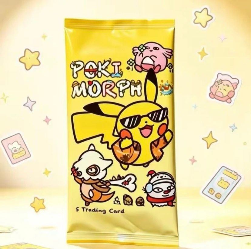 8.10 POKI MORPH Pokemon chou chou bao W02 POKI MORPH 美版宝可梦二创丑丑包 第 2 弹