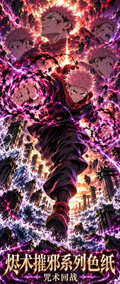10.12 shi guang ji Jujutsu Kaisen jin shu cui xie coloured paper 拾光集 咒术回战 烬术摧邪 色纸