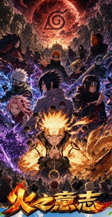 7.8 fu ka ying hua huo zhi yi zhi Naruto Metal Card 浮卡映画 火之意志 火影忍者 金属卡
