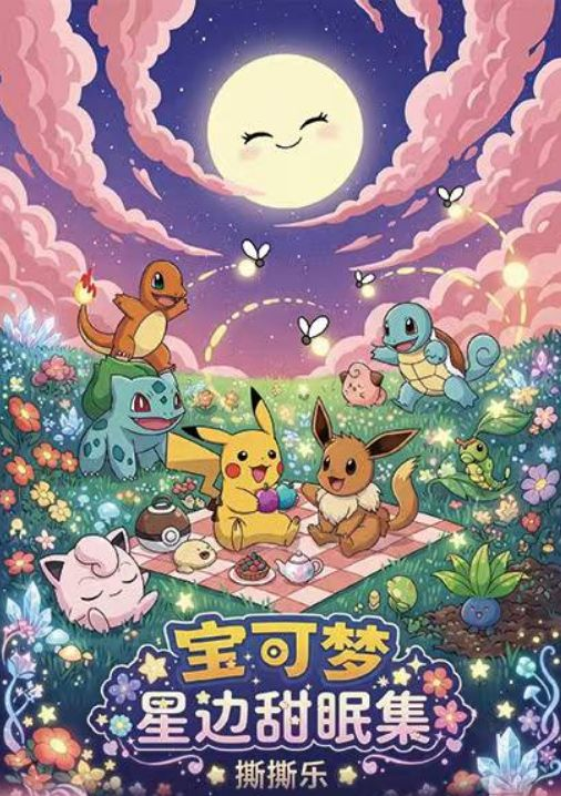 8.19 shang you wen chuang Pokemon xing bian tian mian ji tear card 上游文创 宝可梦 星边甜眠集 撕撕乐