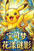 5.25 su he wen chuang Pokemon hua yang mi ying Acrylic colored paper 苏和文创 宝可梦 花漾谜影 全亚克力色纸