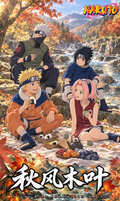 10.9 Naruto qiu feng mu ye metal card 火影忍者 秋风木叶 金属卡
