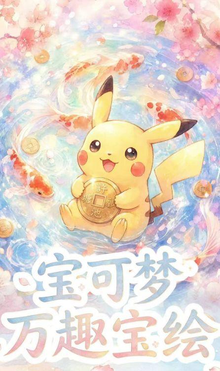 7.1 su he wen chuang Pokemon wan qu bao hui Acrylic colored paper 苏和文创 宝可梦 万趣宝绘 全亚克力色纸