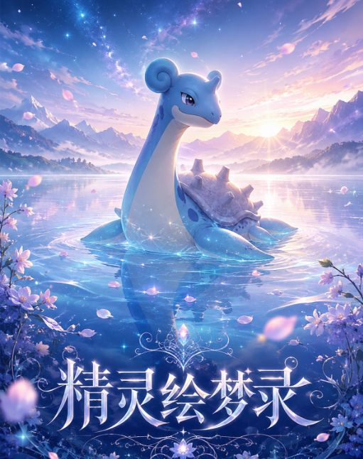 6.23 fu ka ying hua jing ling hui meng lu Pokemon coloured paper 浮卡映画 精灵绘梦录  宝可梦 色纸