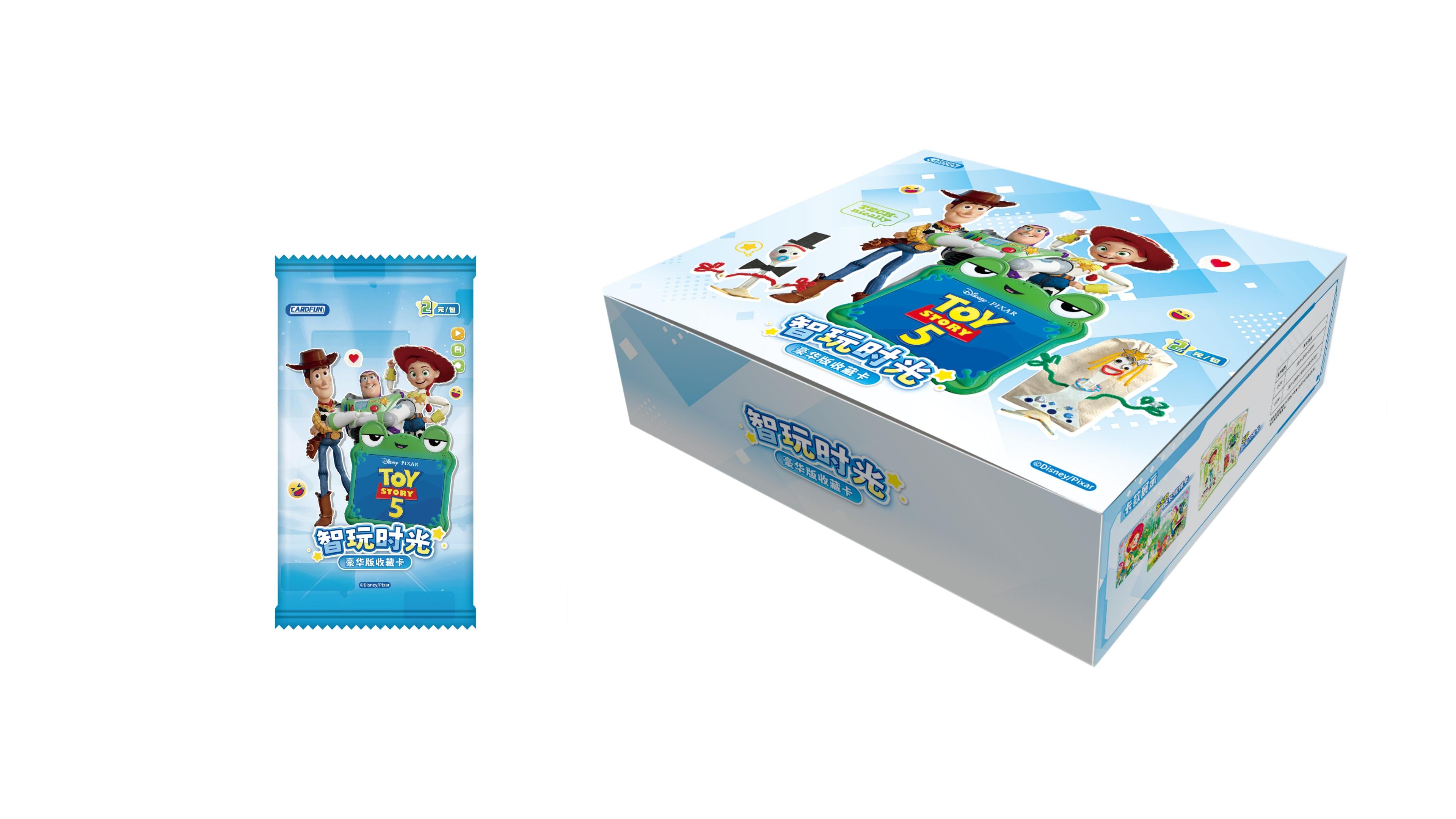 5.19 card fun Toy Story 5 zhi wan shi guang 集卡社 玩具总动员5 豪华版收藏卡 智玩时光