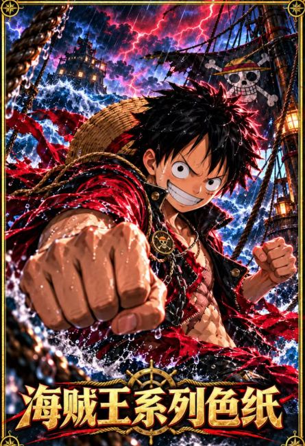 10.13 shi guang ji One Piece ni ka jiang shi ran hun hui juan coloured paper 拾光集 海贼王 尼卡降世·燃魂绘卷 色纸