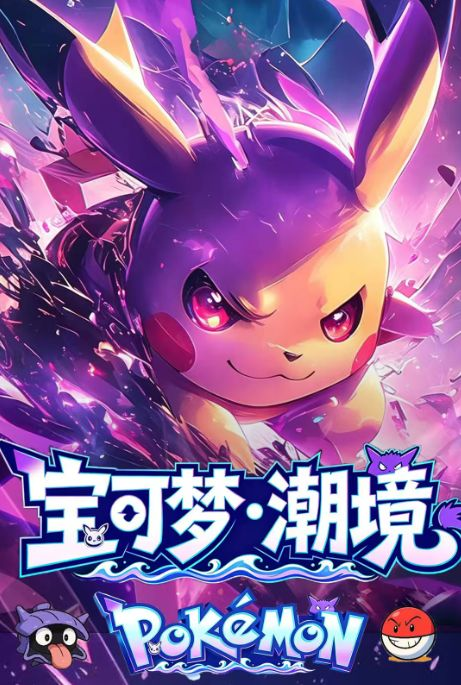 5.7 su he wen chuang Pokemon chao jing Acrylic colored paper 苏和文创 宝可梦 潮境 全亚克力色纸