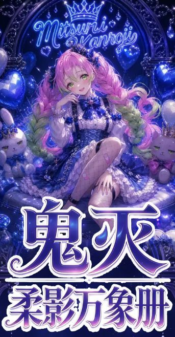 6.29 su he wen chuang Demon Slayer rou ying wan xiang ce Acrylic colored paper 苏和文创 鬼灭之刃 柔影万象册 全亚克力色纸