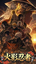8.4 wu ye gong fang Naruto Acrylic colored paper 雾野工坊 火影忍者 全亚克力色纸